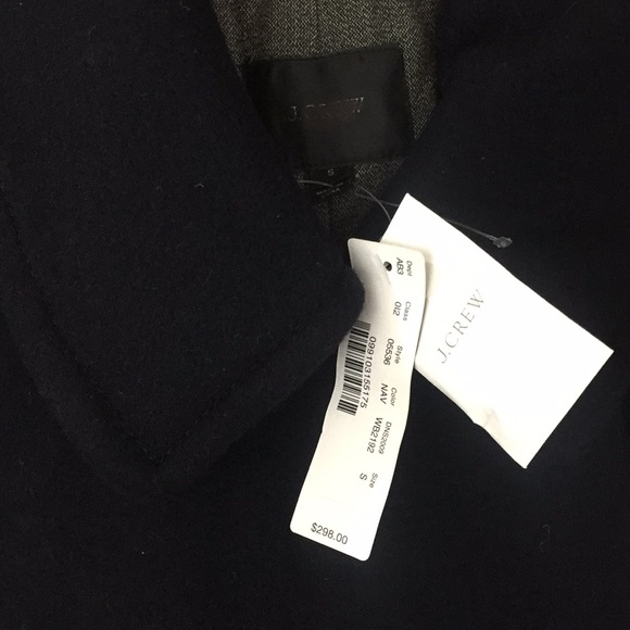 J.Crew Men’s Dock Wool Pea Coat Small/Extra Large - Picture 8 of 8